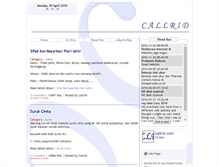 Tablet Screenshot of callrid.com